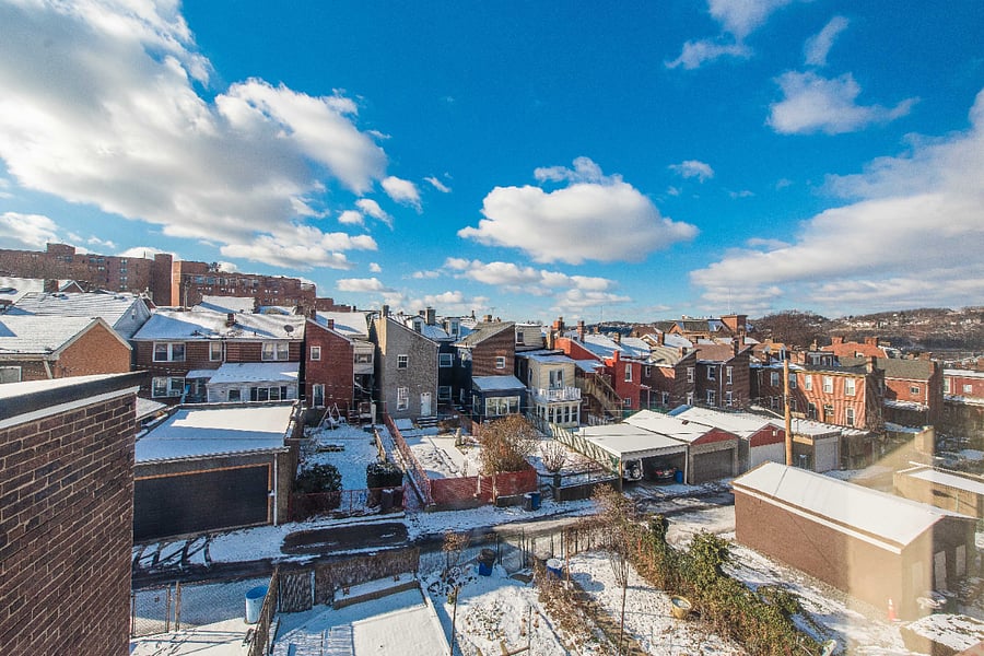Lawrenceville view from the Loft.