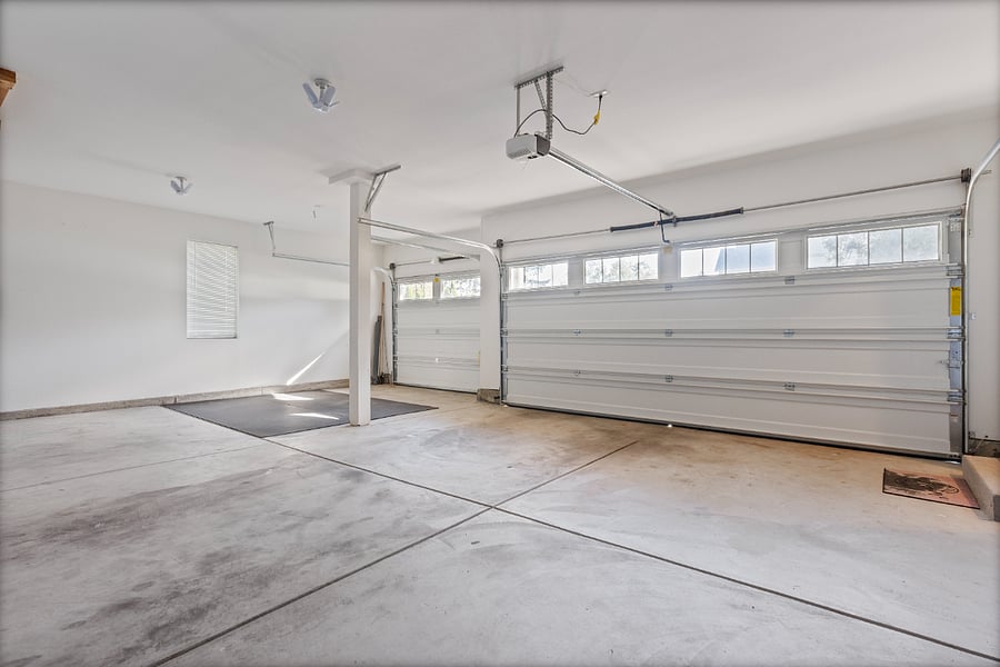 3 Car garage + two 220volts EV charging station indoor + optional storage setup on the side.