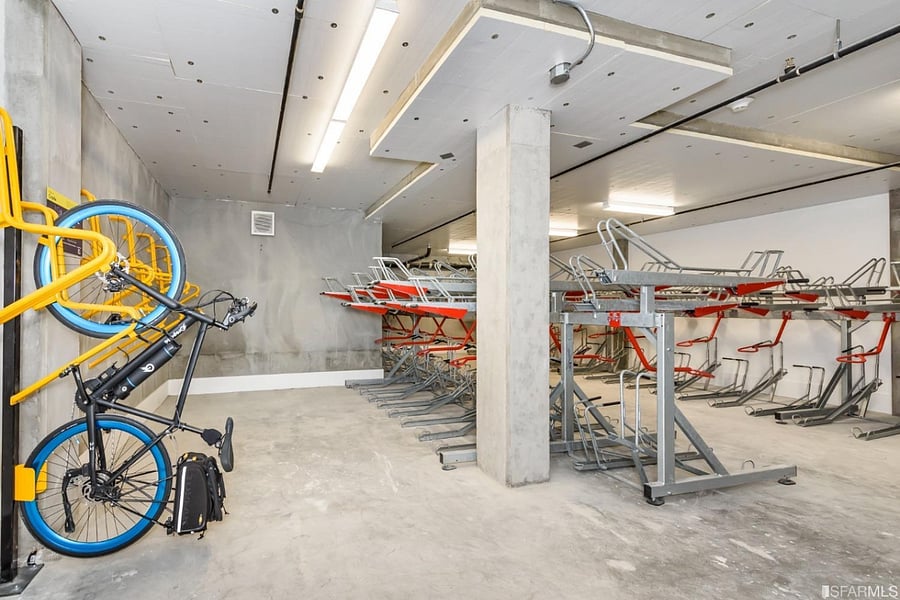 Bike Storage on 1st Floor