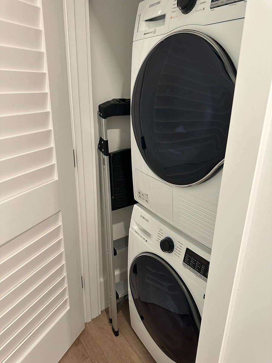 In-unit washer and dryer