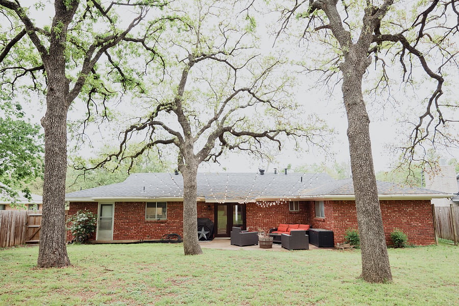Fenced Back Yard