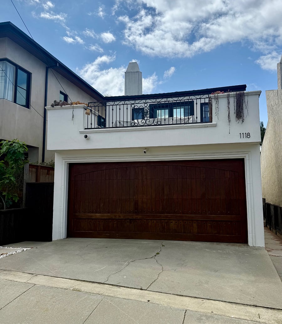 home exterior with 2 parking spots in the driveway