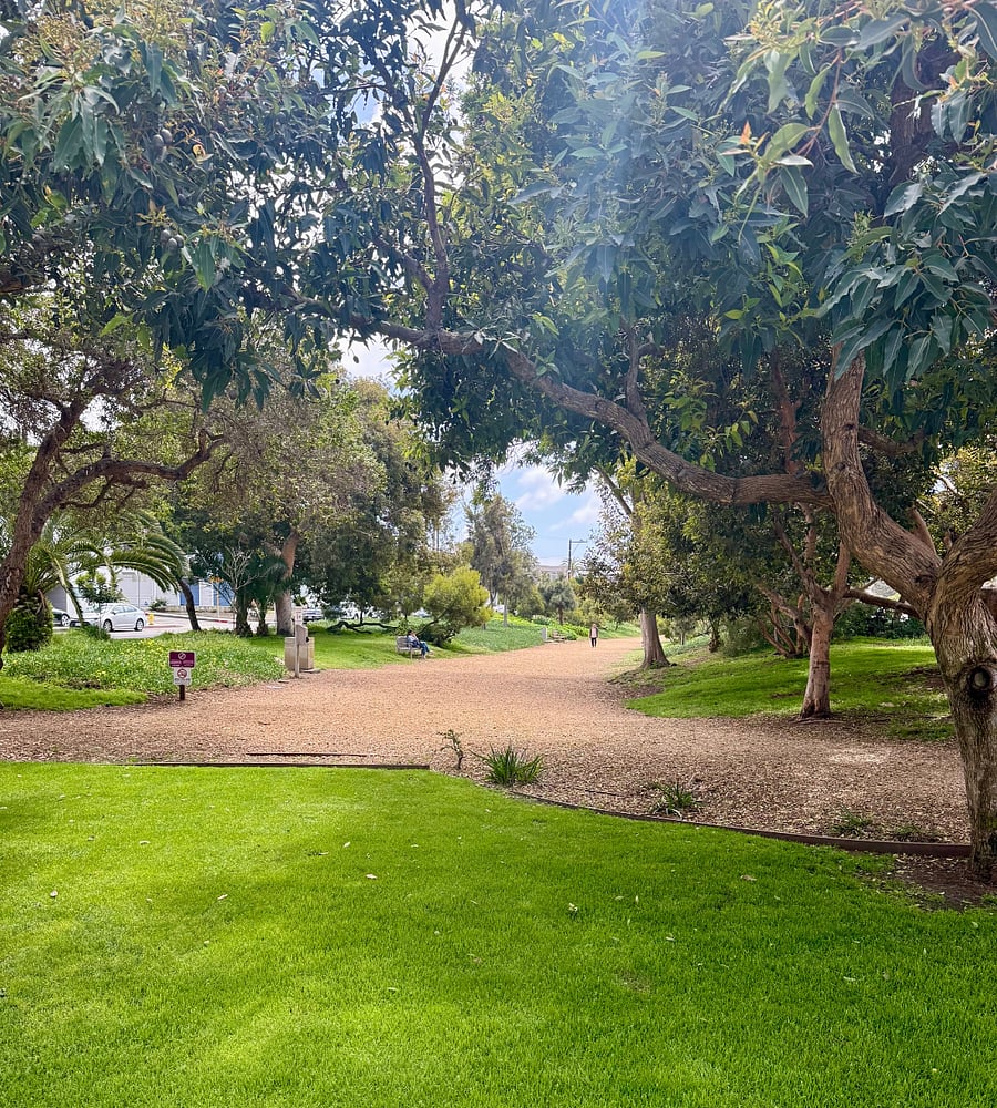 Greenbelt exercise path .5 miles away