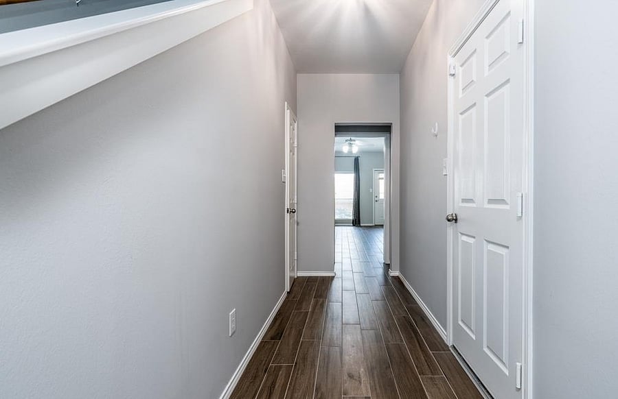 View from entrance door.