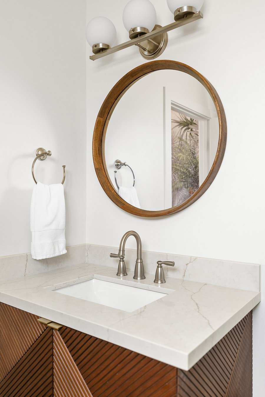 Upgraded vanity