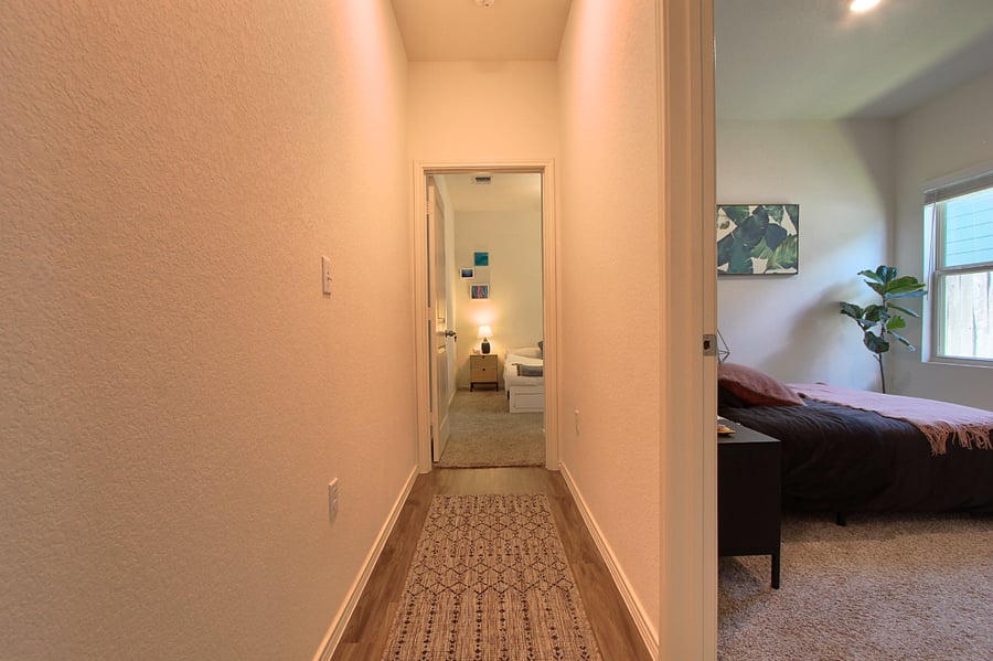Bedrooms Hallway