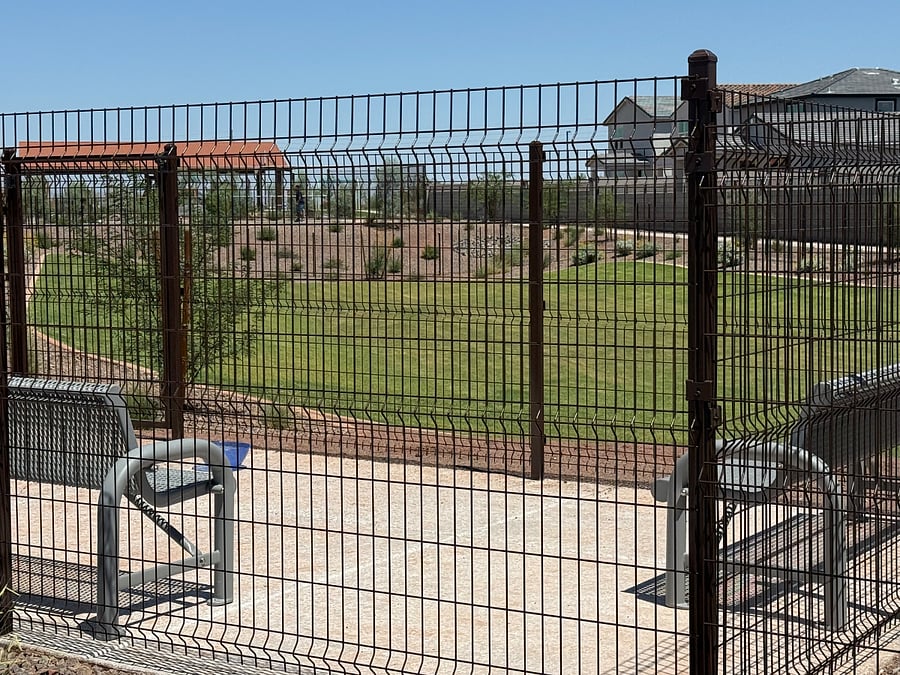 Large, brand new dog park. 5/2026