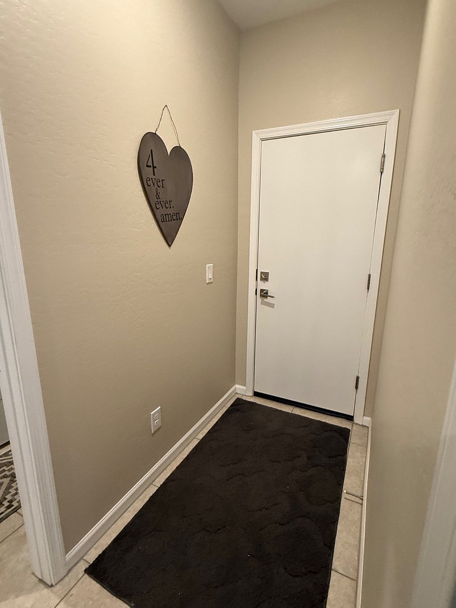 Door to garage