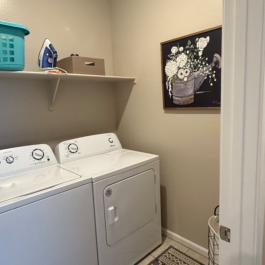 In unit washer/dryer
