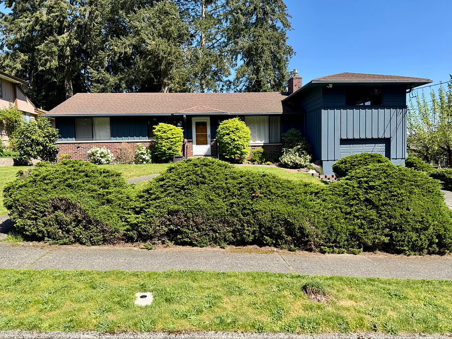 Front of house.