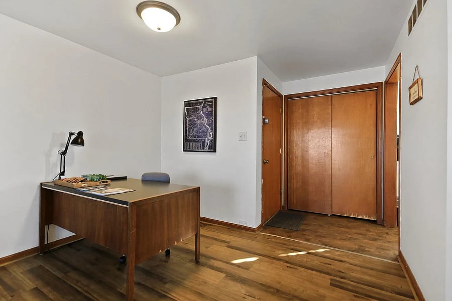 Large Desk, Entry Storage