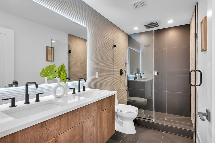 Master bathroom