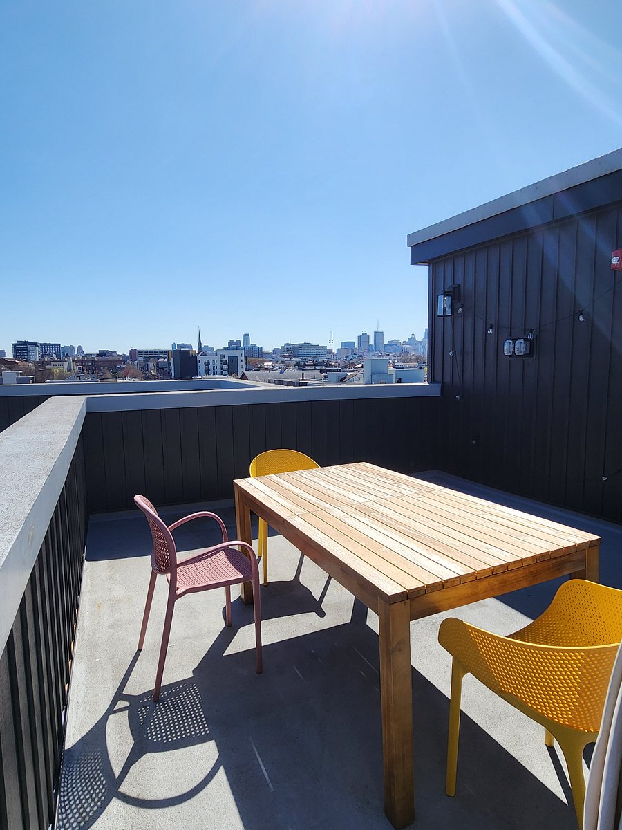 Private roof deck