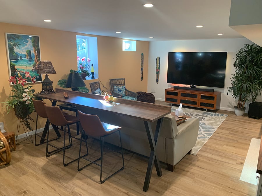 Downstairs - home theater