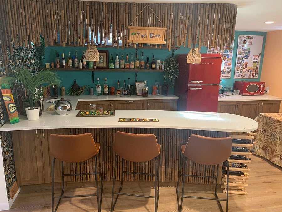 Downstairs - tiki bar