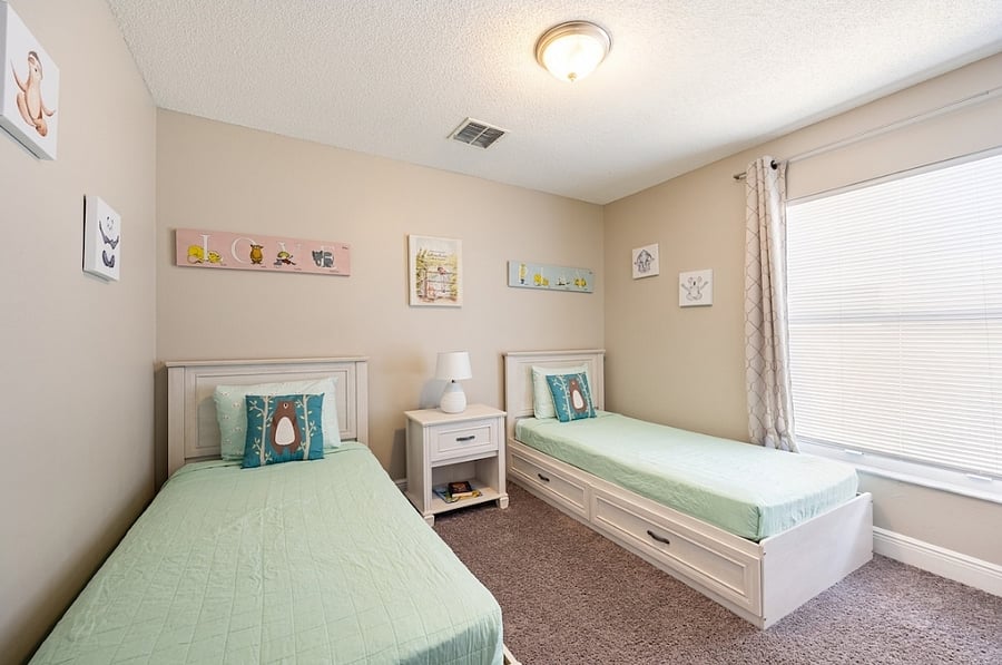 Twin Bed Room. Brand New Mattresses