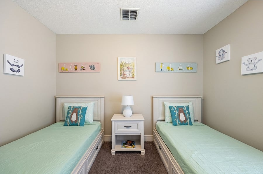 Twin Bed Room. Brand New Mattresses