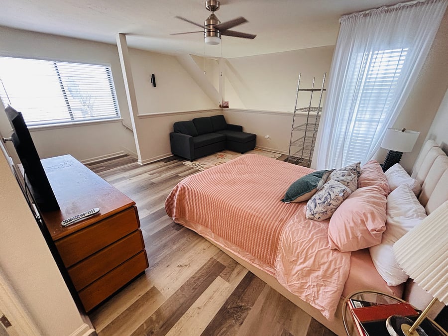 upstairs bedroom