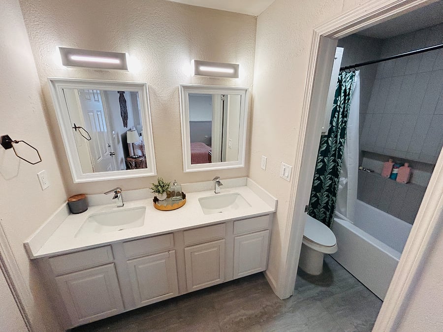 upstairs bathroom