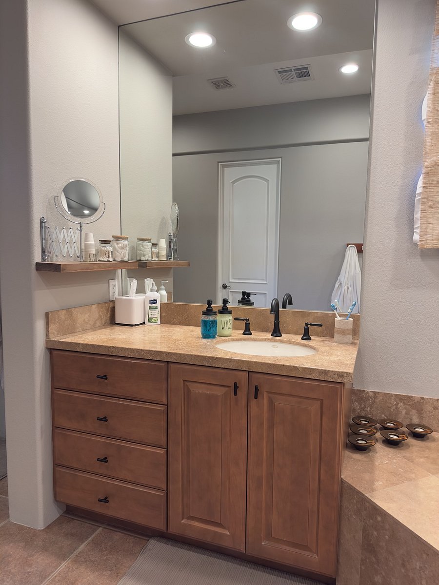 Primary bathroom 1 of 2 vanities