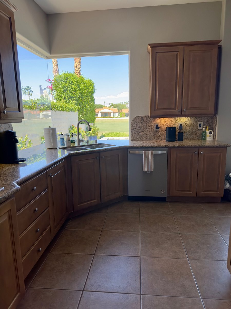 Kitchen sink view
