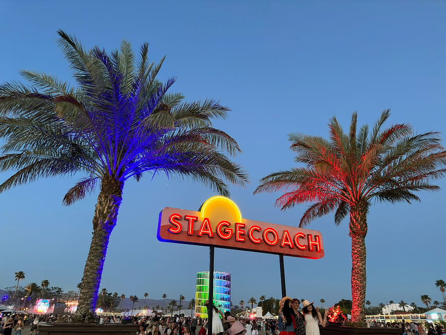 5.5 miles to Empire Polo Fields, home of Coachella and Stagecoach festivals.