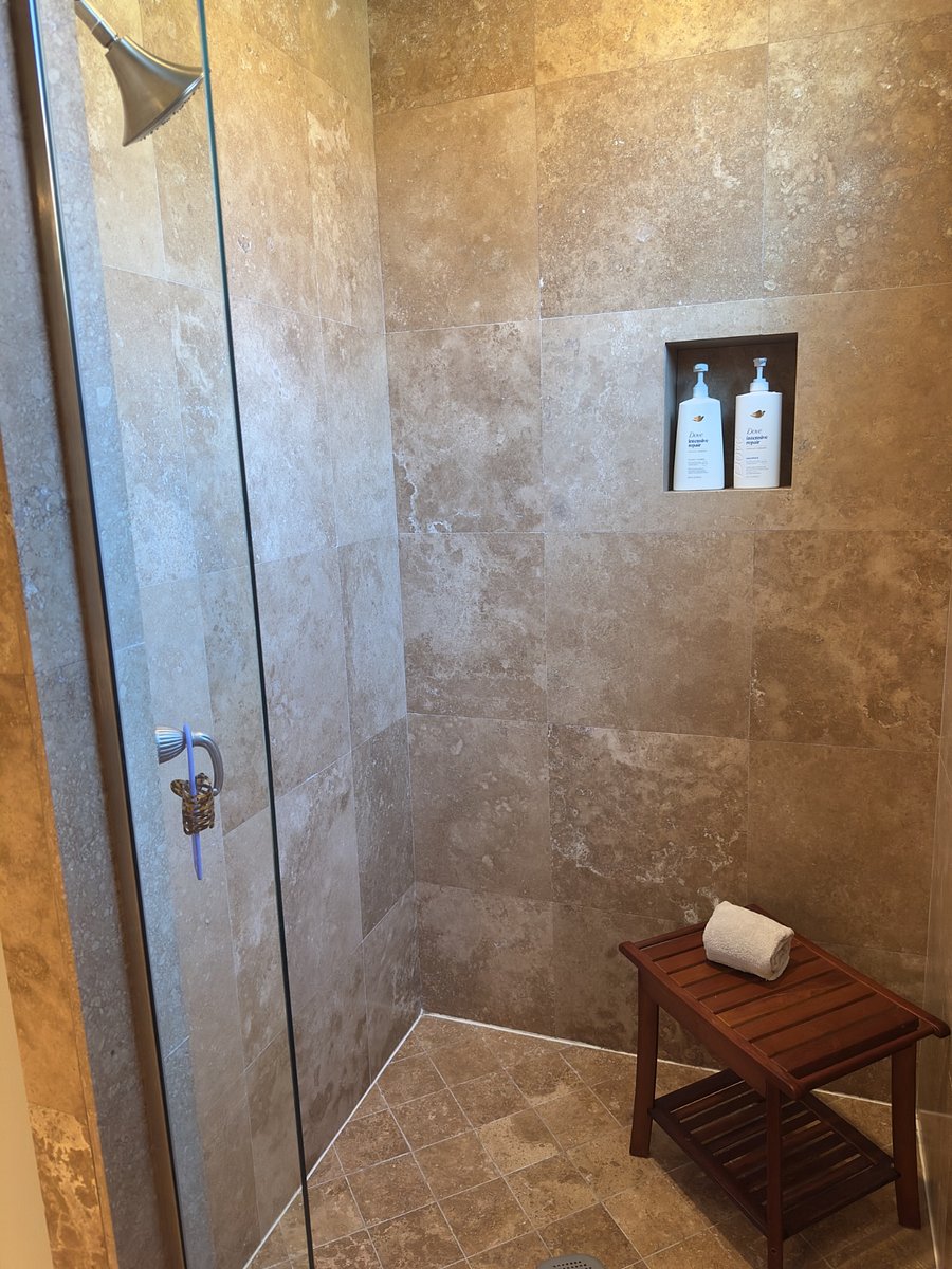 Primary bathroom walk-in shower