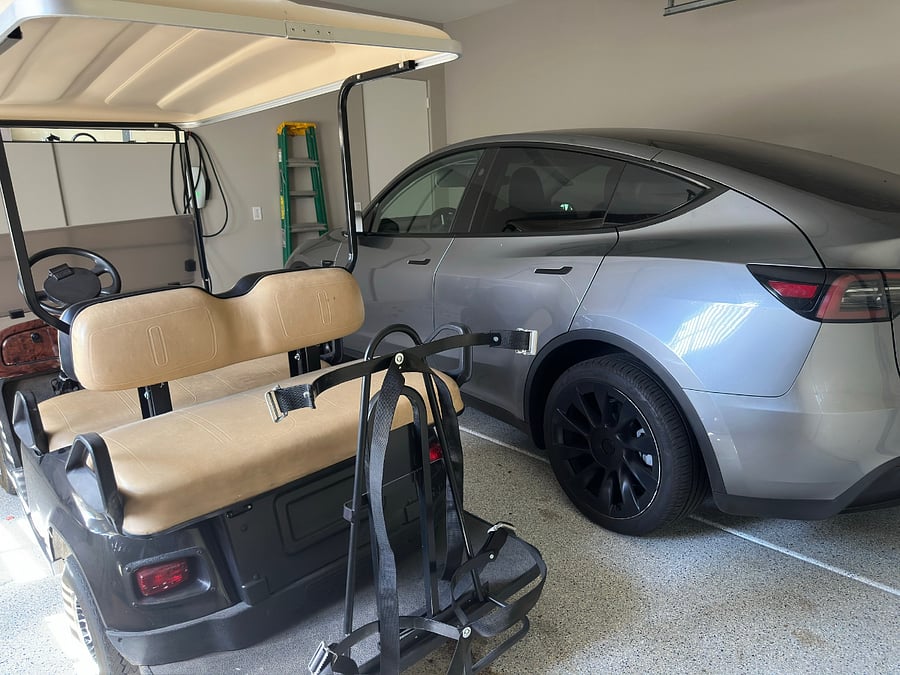 2 car attached garage