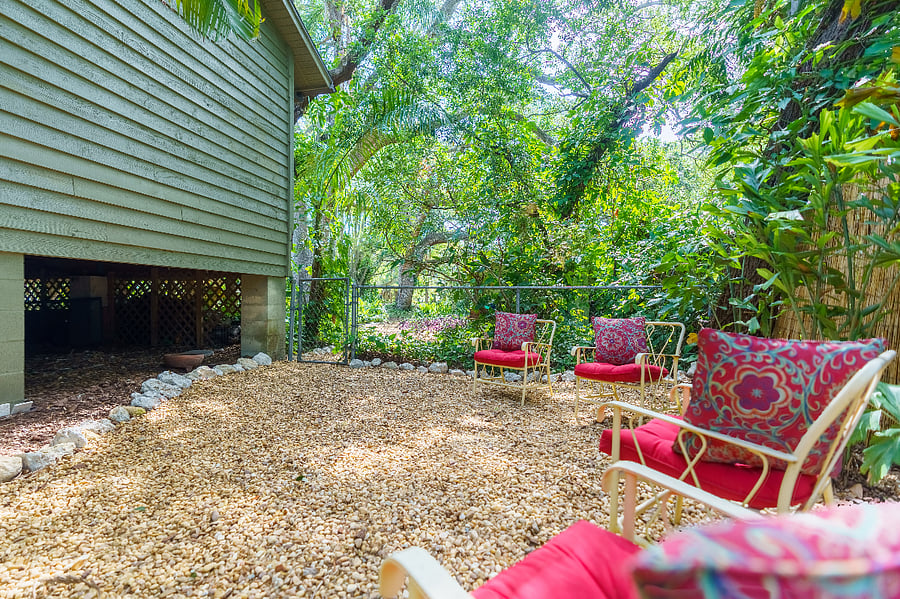 Side yard.