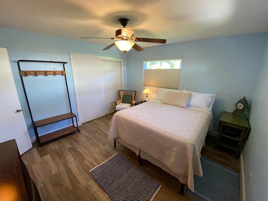 Bedroom 2 with a Queen size bed!