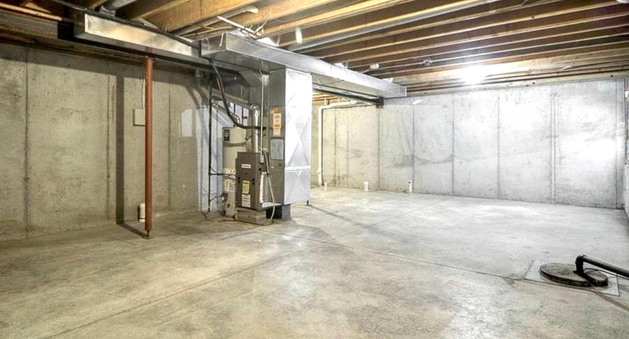 Unfinished Basement/Storage
