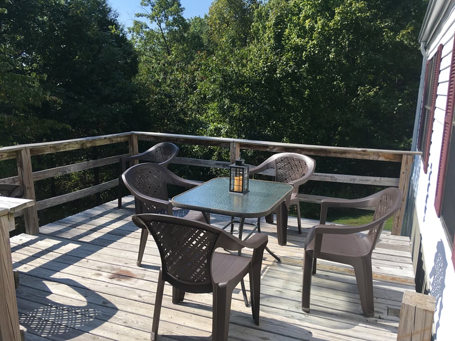 Front deck