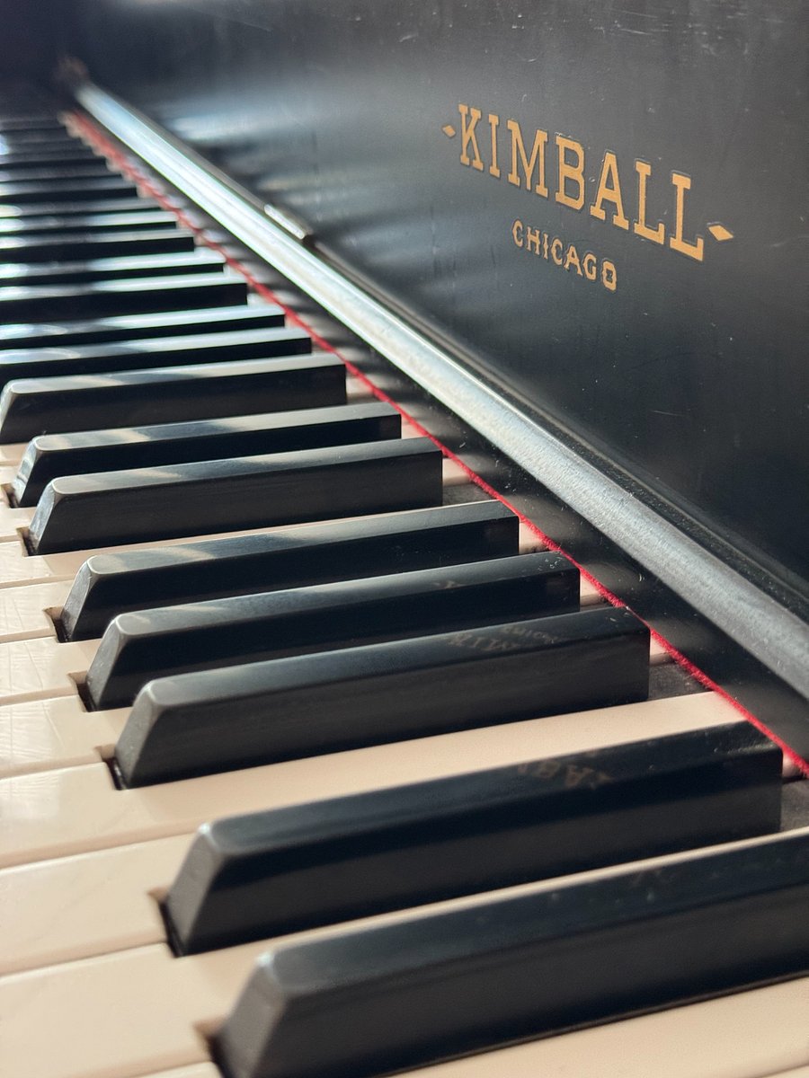 Play or learn to play on this restored vintage Kimball Baby Grand Piano!