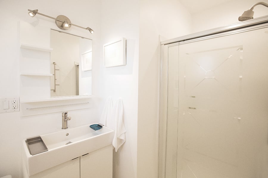 2nd Primary Suite bathroom with shower.