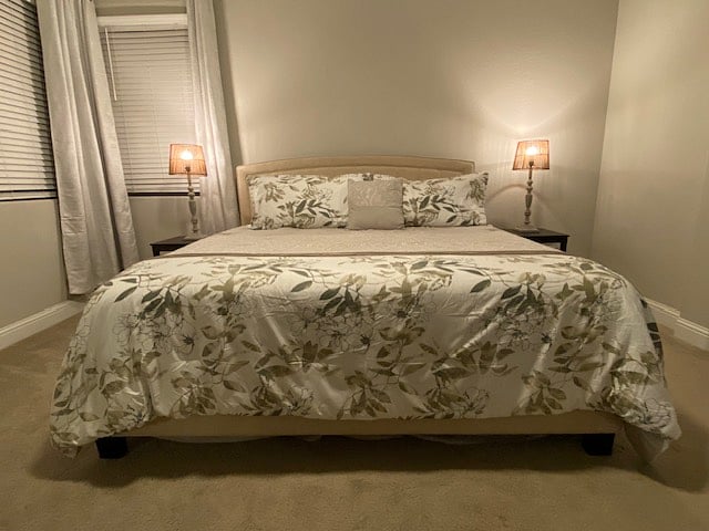 Master Bedroom with King Size Bed