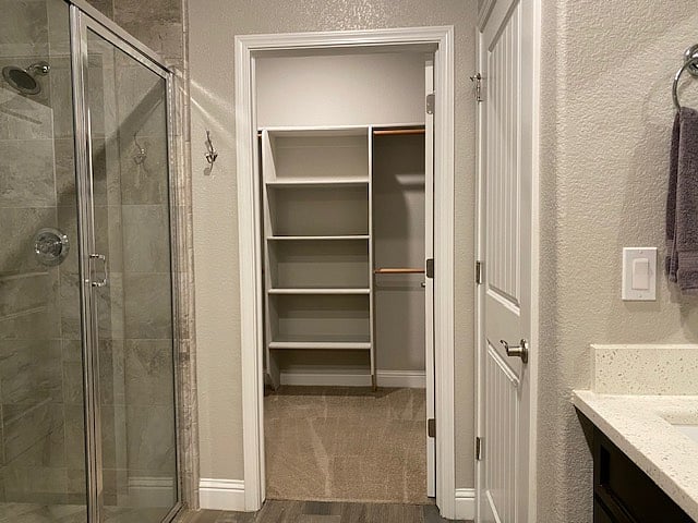 View towards Walk-in Closet