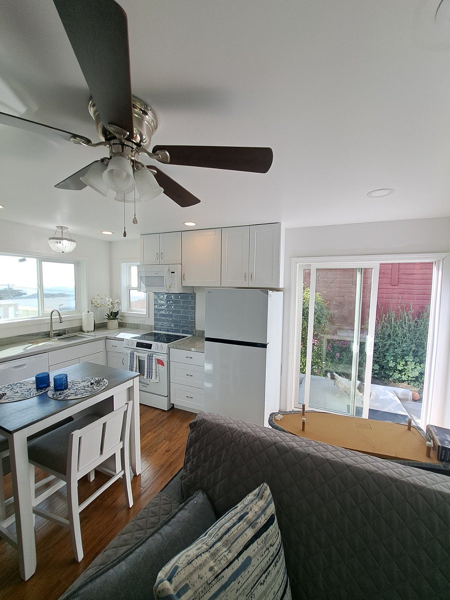 All new appliances, including refrigerator, smooth top range, dish washer, washer/dryer and high end quartzite countertop