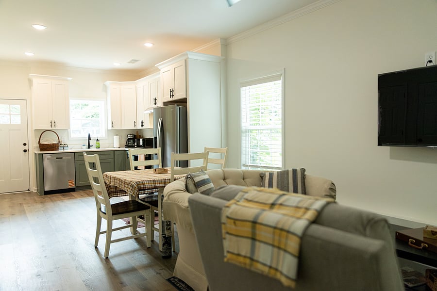 Fold your laundry while watching TV or waiting for the cookies to bake in the oven.