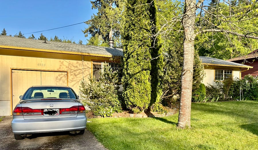 Front of house.