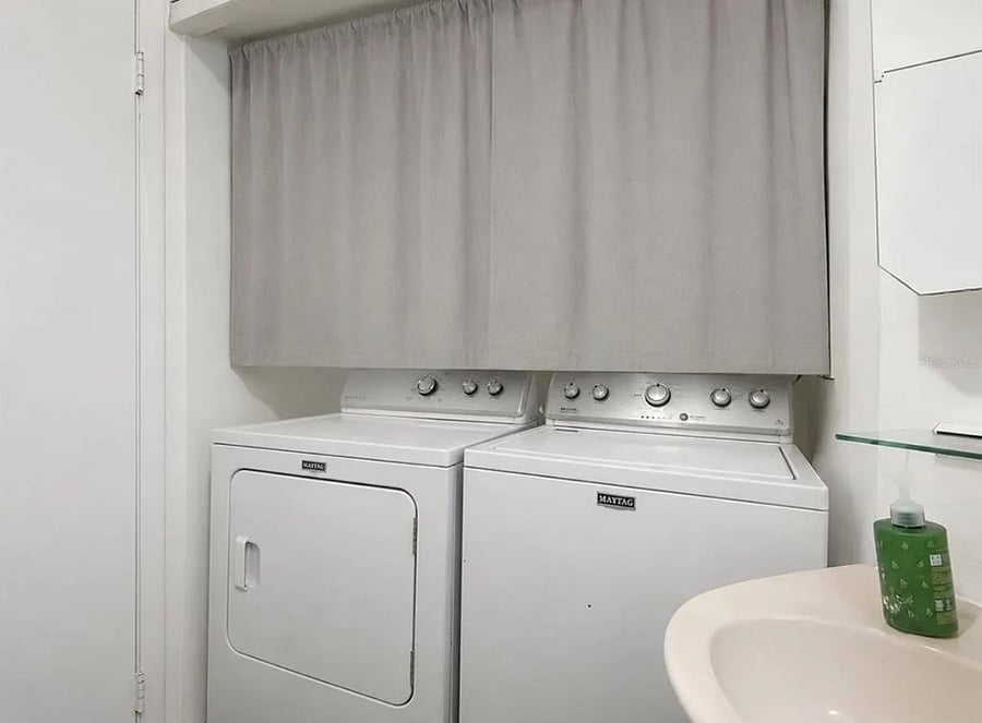 Full Laundry in Second Full Bathroom