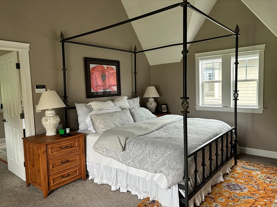 Upstairs Cal King bedroom