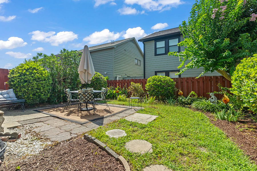Fenced Private Garden / Patio 