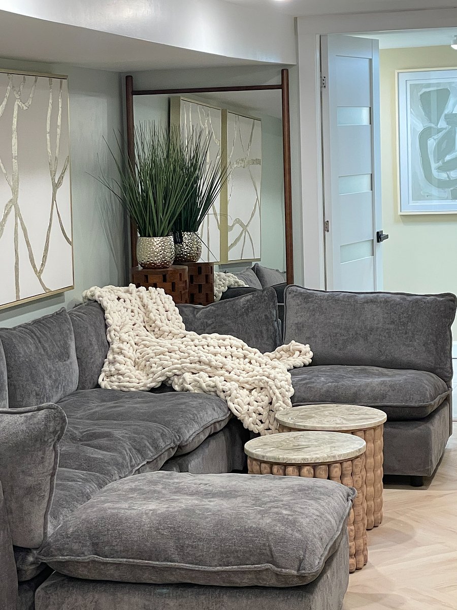 Modular sofa can be moved around for various configurations