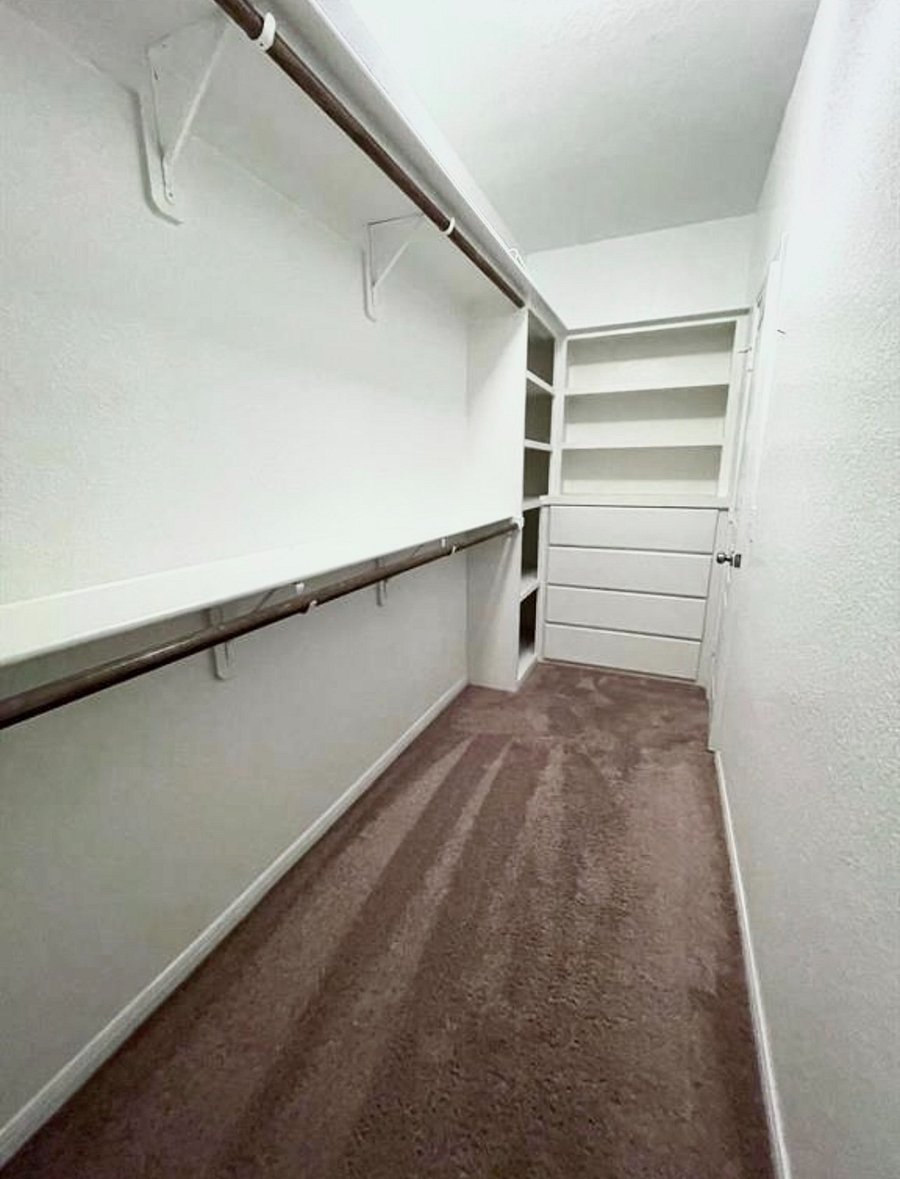 Bedroom #1 closet