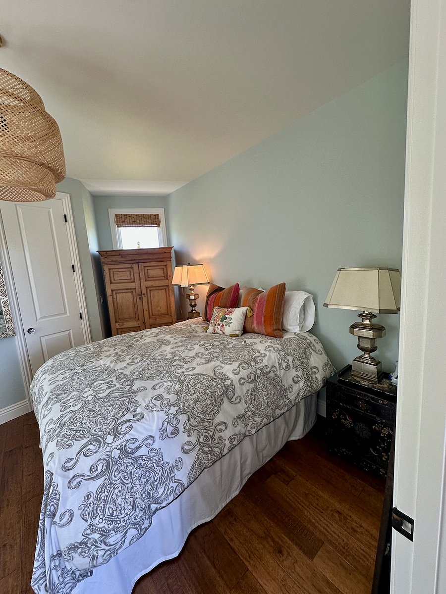 View of bedroom and dresser