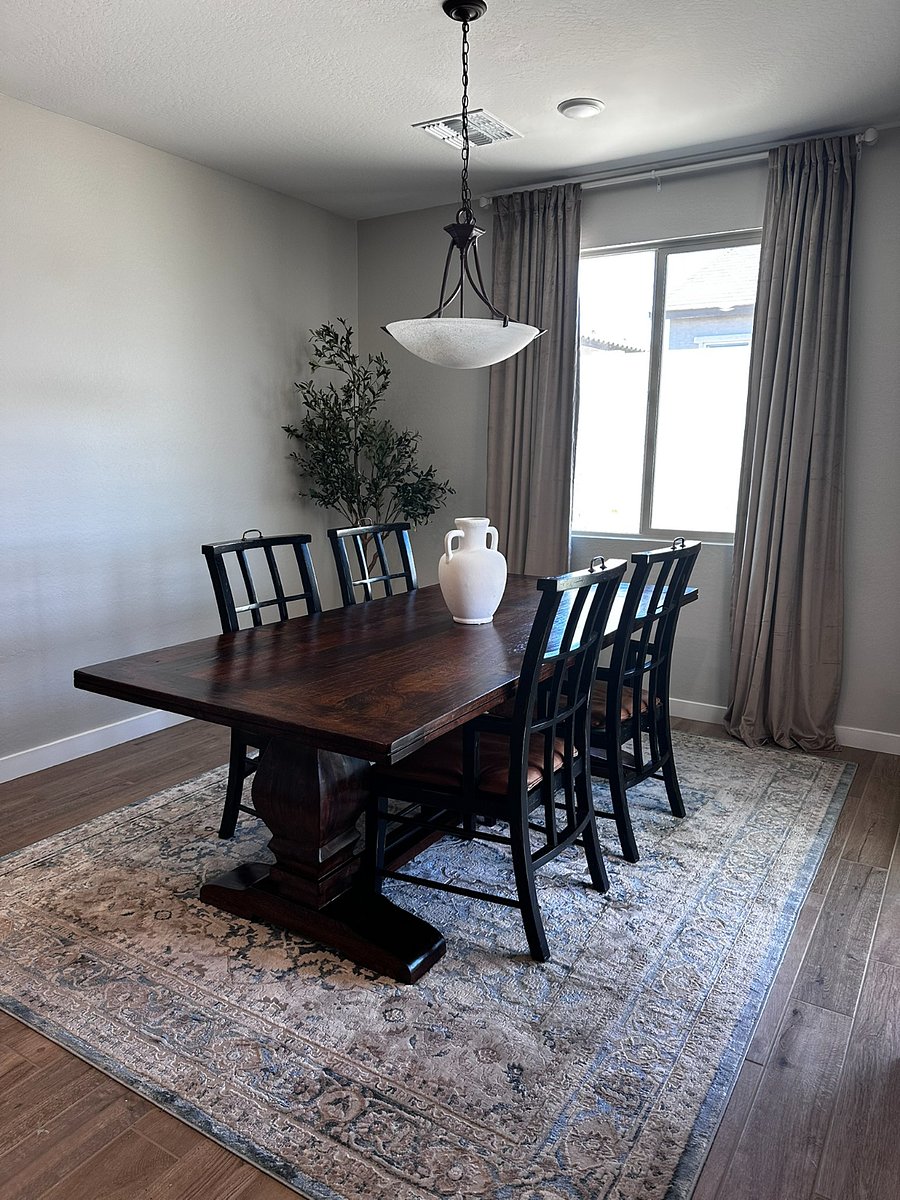 Dining Table - 6 chairs total