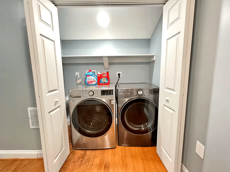 Private washer & dryer