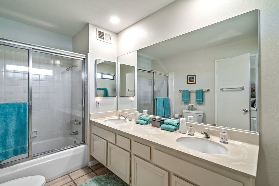Master bathroom