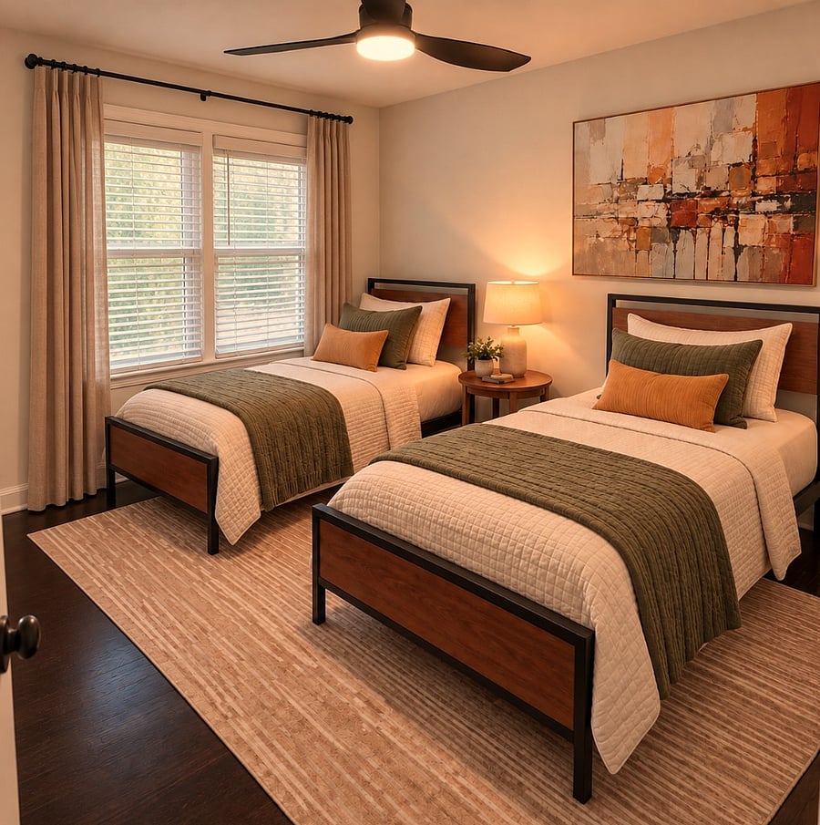 Bedroom #3
Sleeps 2-3
Full Size Bed
Twin Bed