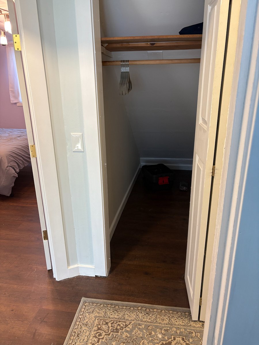 Hall closet